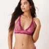 Free People Midweek Longline Bra Co-ord In Magenta For Women
